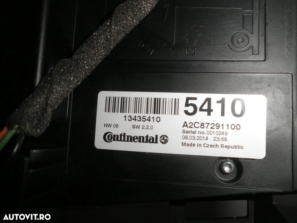 Panou comenzi radio Opel Zafira C 13435410 - 3