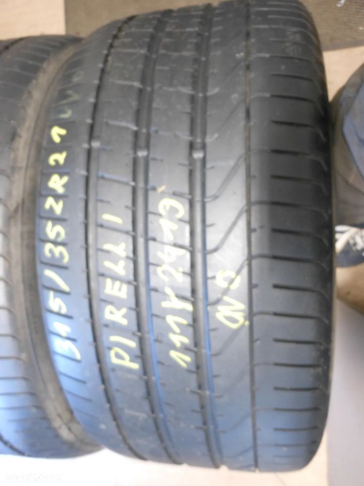 opony 315/35r21 pirelli p zero tm NO  6,3mm lato para - 2