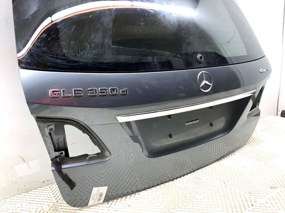 KLAPA TYŁ  MERCEDES-BENZ GLE (W166) 2015 - 2018 350 d 4-matic (166.024) 190 kW [258 KM] olej - 3