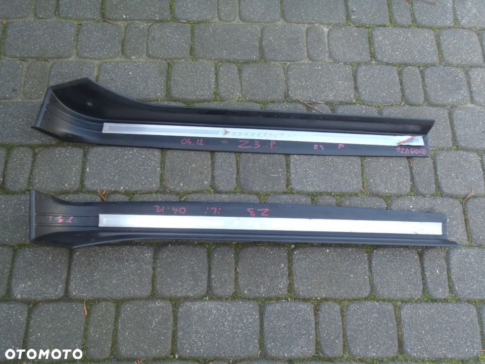 listwa nakładka plastki wnętrza progowa stopka słupka dchu bmw z3 z 3 - 4