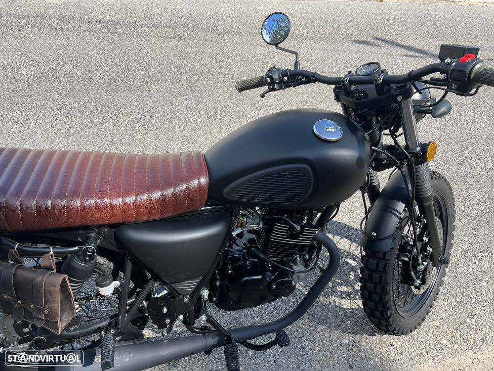 Mutt Mongrel Mutt mongrel-matt-black-125cc-motorcycle - 4