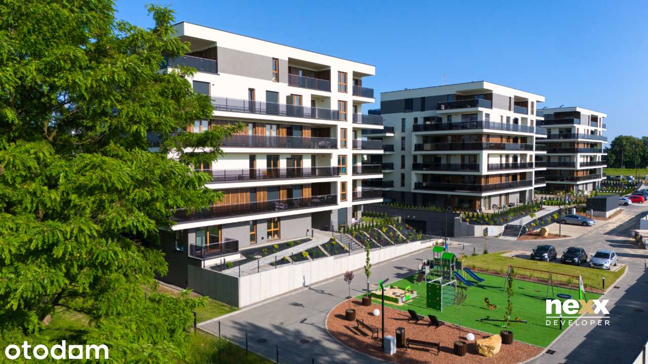 3-pokojowe mieszkanie 57m2 + ogródek
