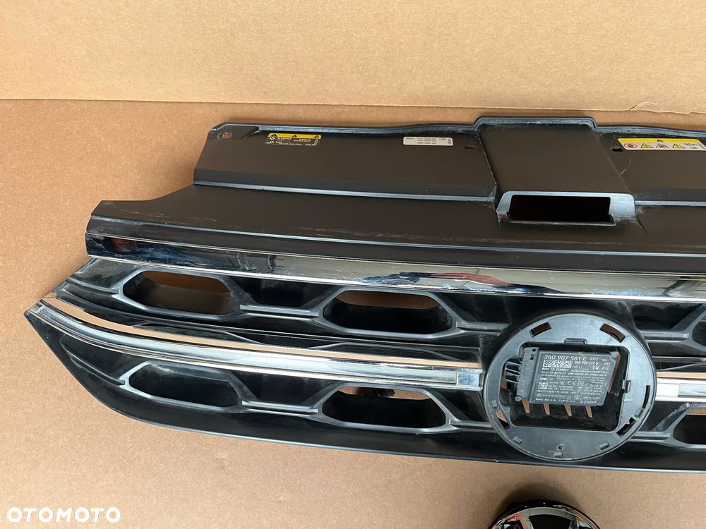 GRILL VW T-ROC LIFT RLine LED 2GA853653H ATRAPA ZDERZAKA RADAR 2Q0907561C - 4