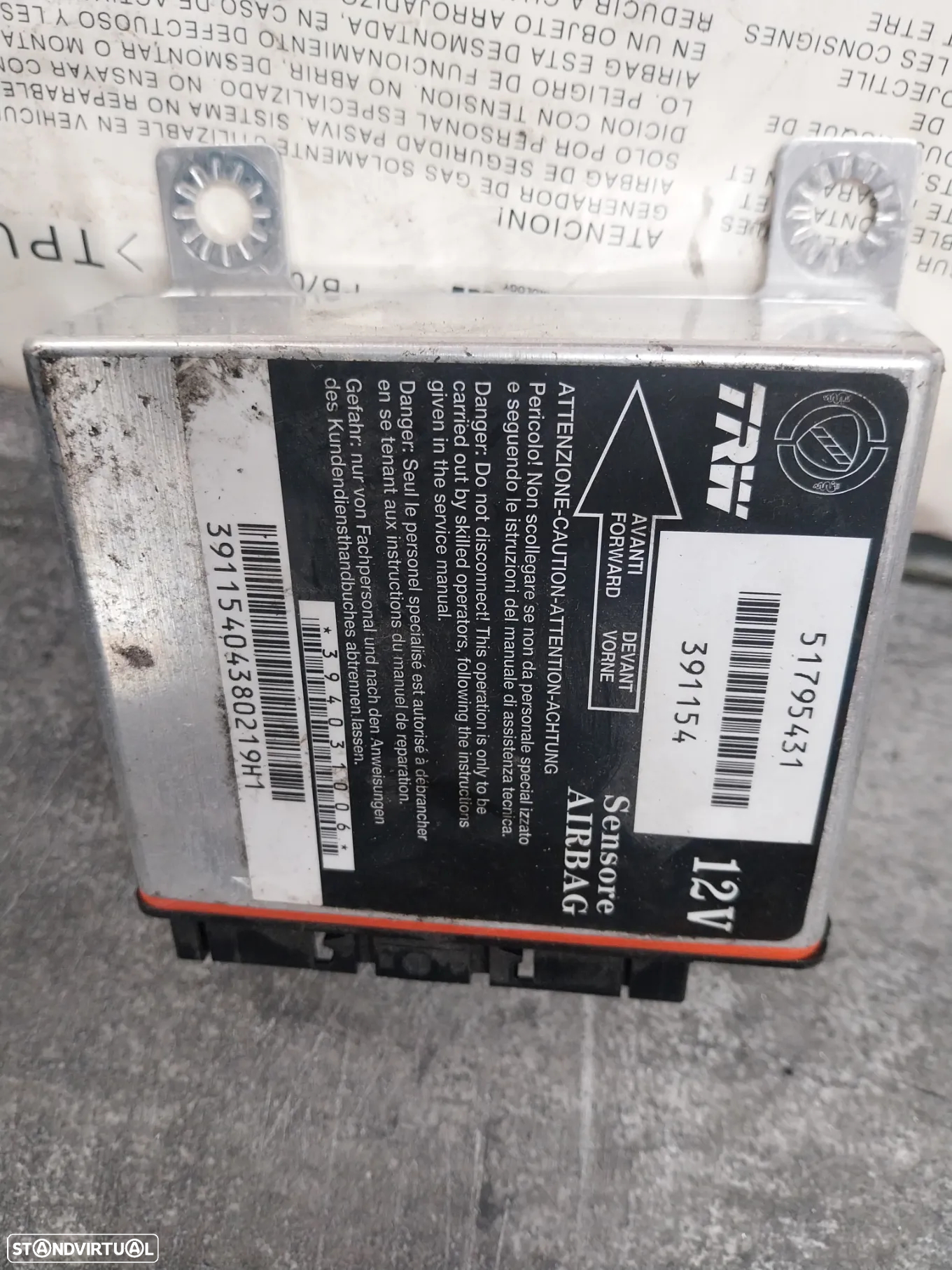 Kit airbag Fiat Punto ano 2008 - 7
