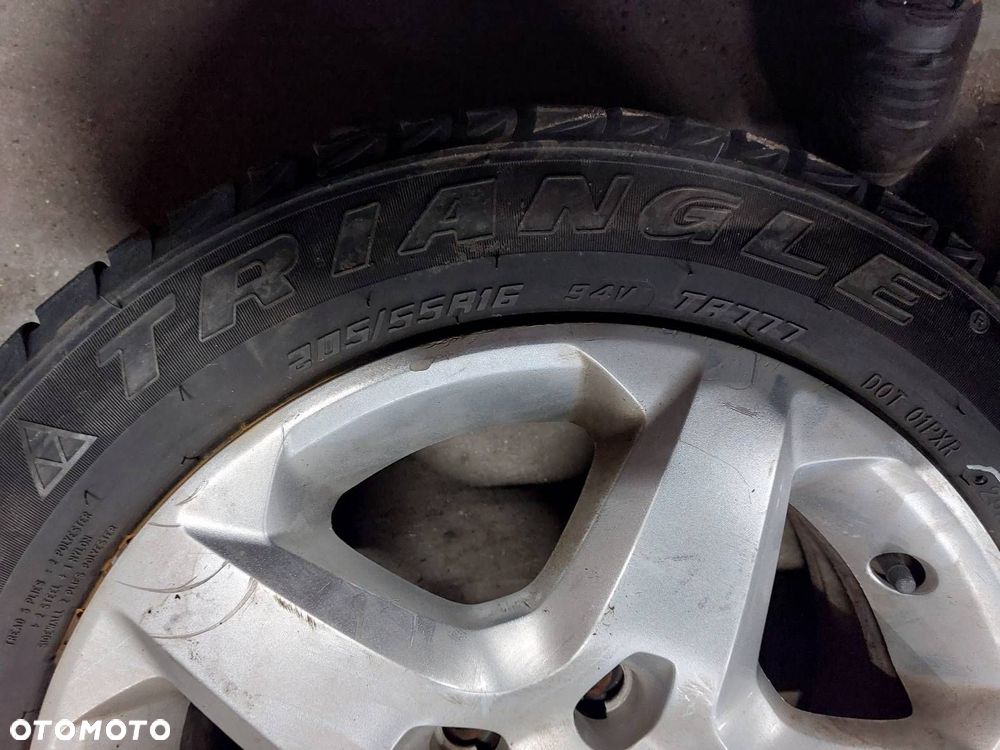KOŁA KOMPLET FELGI OPONY ZIMOWE 5x110 6,5Jx16 205/55R16 OPEL VECTRA C - 3