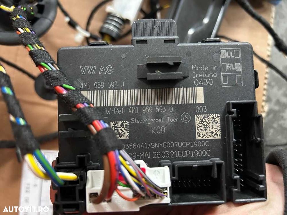 Modul control usa dreapta fata spate Audi A7 4K A6 C8 cod 4M1959593