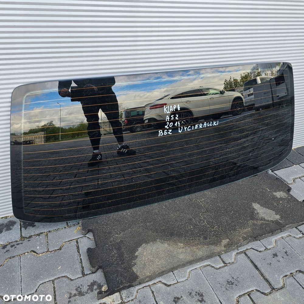 VW T5 T5 LIFT szyba klapy tył bez wycieraczki AS2 2014 - 2