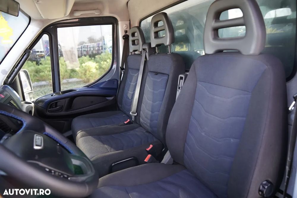 Iveco DAILY 35-180 / BASCULATOR SPATE / HI-MATIC / DUBLU / IMPORTAT - 28