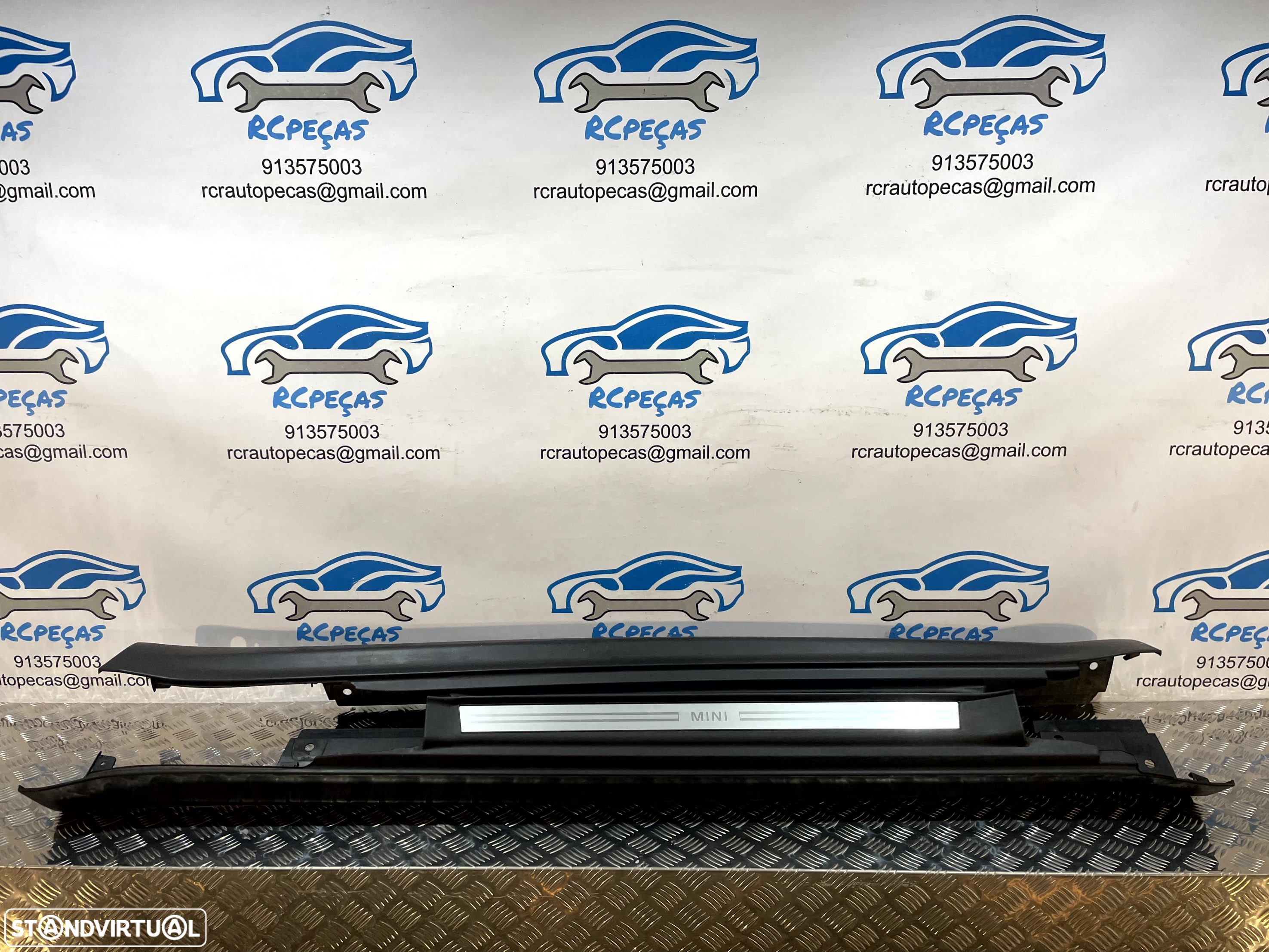 EMBALADEIRA EMBALADEIRAS ESQUERDA DIREITA MINI COOPER R56 R57 R58 R59 11412910 114129 7147915 SAIA SAIAS LATERAL LATERAIS - 5