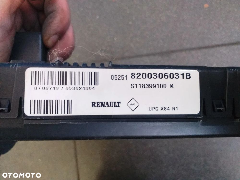 Moduł BSI UPC X84 N1 Renault Scenic II Megane II	8200306031a - 2