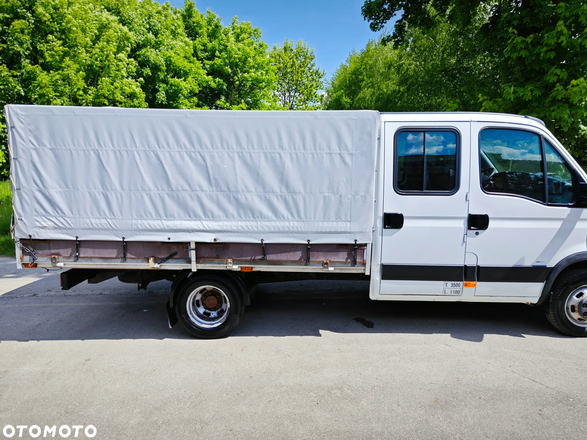 Iveco 35C15 35 C 15 121tyś przebiegu, VAT23% DOCA 7os Zarejestrowany Bliźniak, 3,5t hak - 5