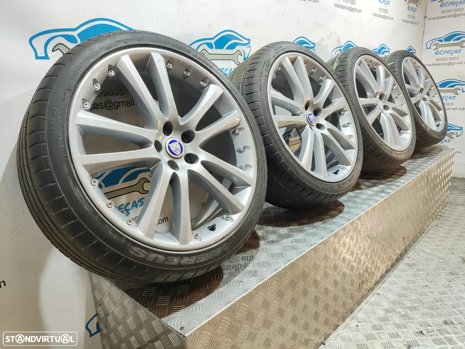 Jantes 20 originais JAGUAR XF X250 8,5J ET49 5x108 - 2