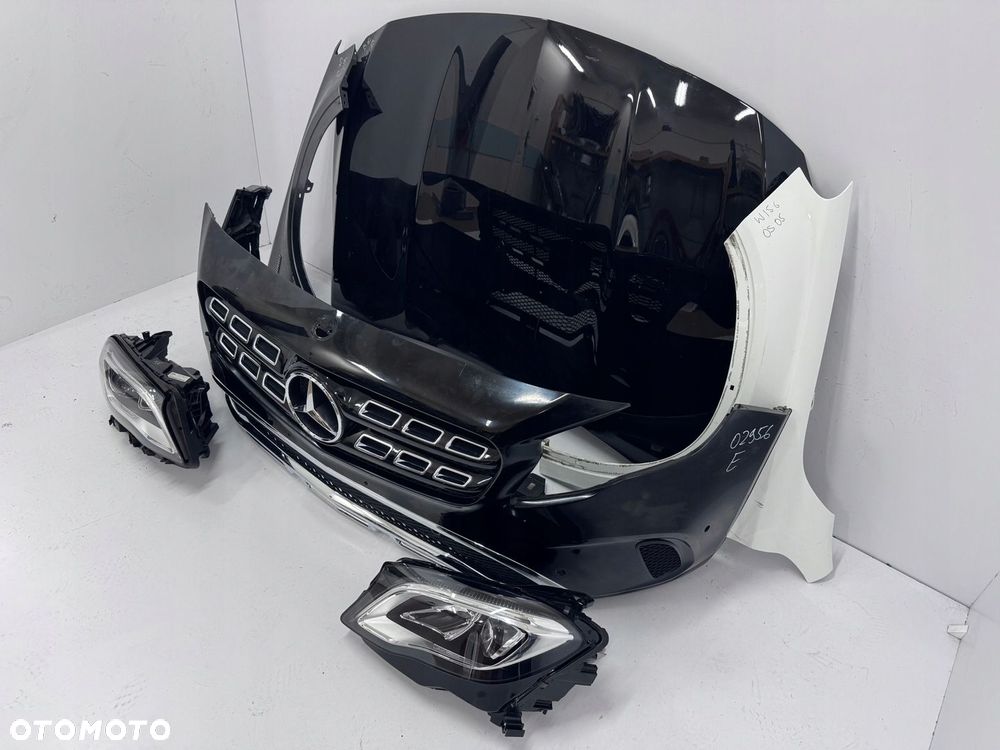 PRZÓD MERCEDES GLA X156 W156 A156 MASKA ZDERZAK BŁOTNIKI LAMPY - 3
