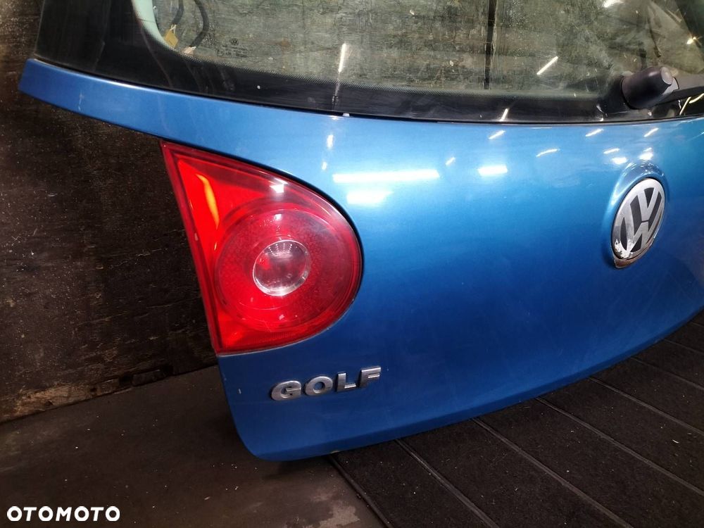 KOMPLETNY TYŁ KLAPA BAGAŻNIKA ZDERZAK PDC LAMPY VOLKSWAGEN GOLF V HB LC5G - 13