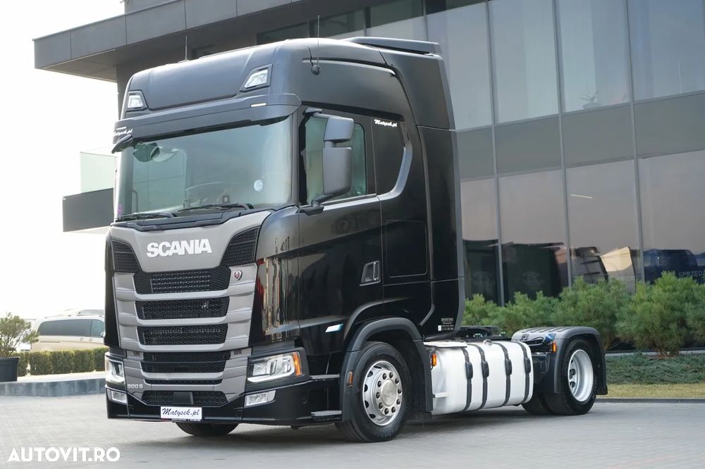 Scania S 500 / RETARDER / PLATĂ JOSĂ / MEGA / REZERVORE DE COMBUSTIBIL 1.400 L / I-PARK COOL / DUPĂ CONTRACT DE SERVICE GOLD / - 6