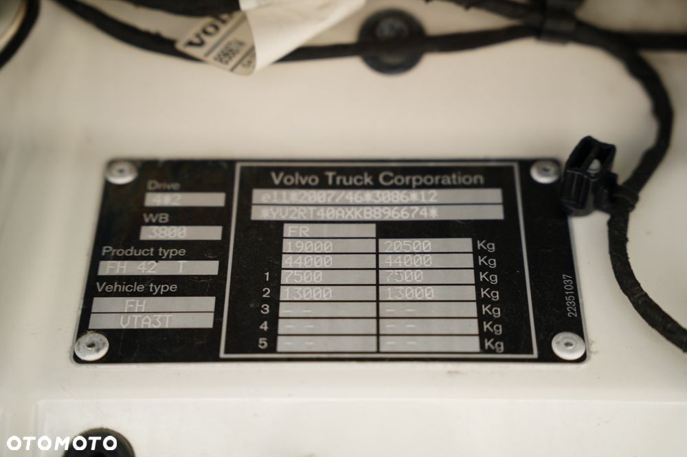Volvo FH 500 /  HYDRAULIKA /  I-SHIFT / ALUFELGI  / EURO 6 - 38