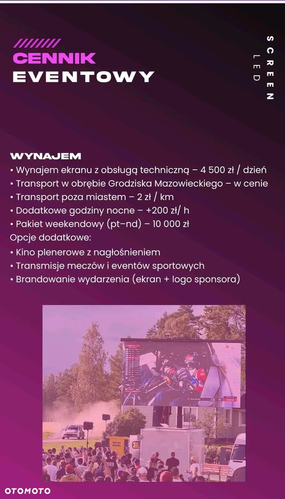 ADER SCREEN-LED  EKRAN/WYŚWIETLACZ - 9
