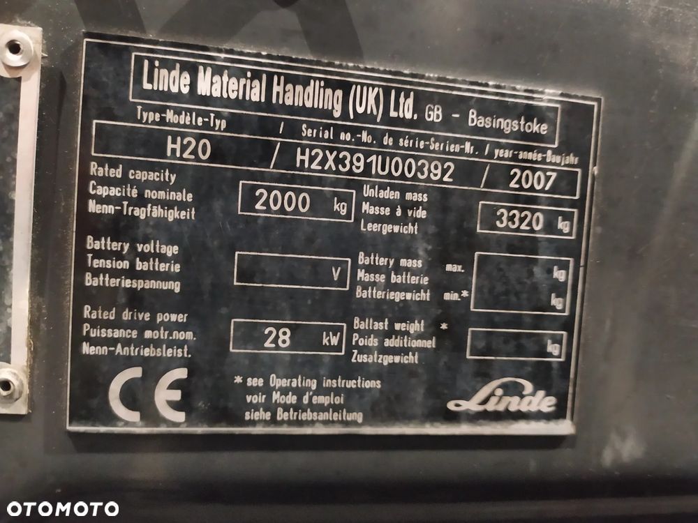 Linde H20 - 7