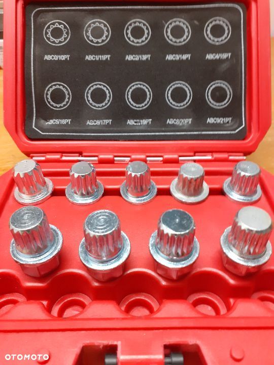Nasadka adapter złodziejka do śrub Audi VW Seat Skoda VAG - 1
