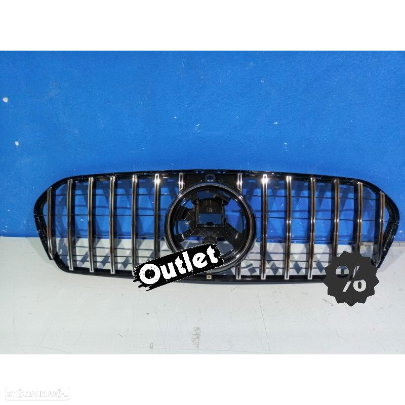 C012013C1 GRELHA DIANTEIRA MERCEDES W167 C167 LOOK GT 19- CROMADO - 5