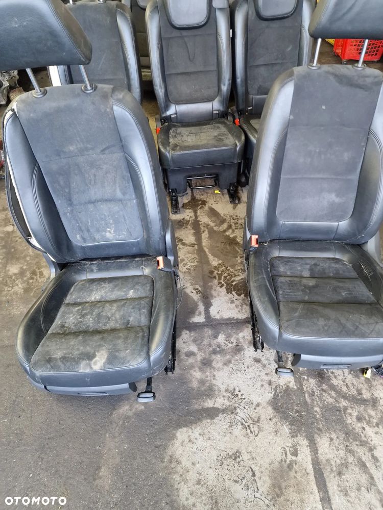 Komplet foteli alkantara sharan Alhambra 7N  7 miejsc - 1