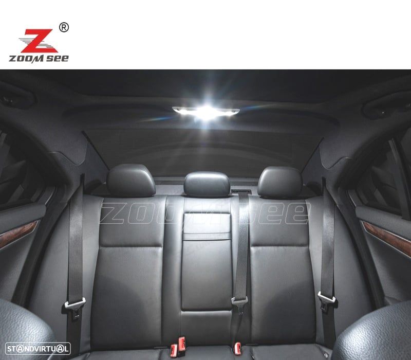 KIT COMPLETO DE 18 LÂMPADAS LED INTERIOR MERCEDES CLASE M W164 ML320 ML350 ML420 ML450 ML63 AMG 06- - 2