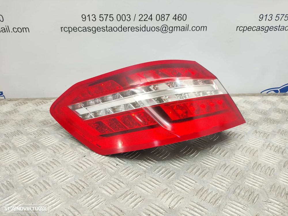 Farolins Tras Traseiros Esquerdo Direito Originais LED Mercedes Benz Classe E W212 A2129060558 A2129060658 2009 - 2016 - 5