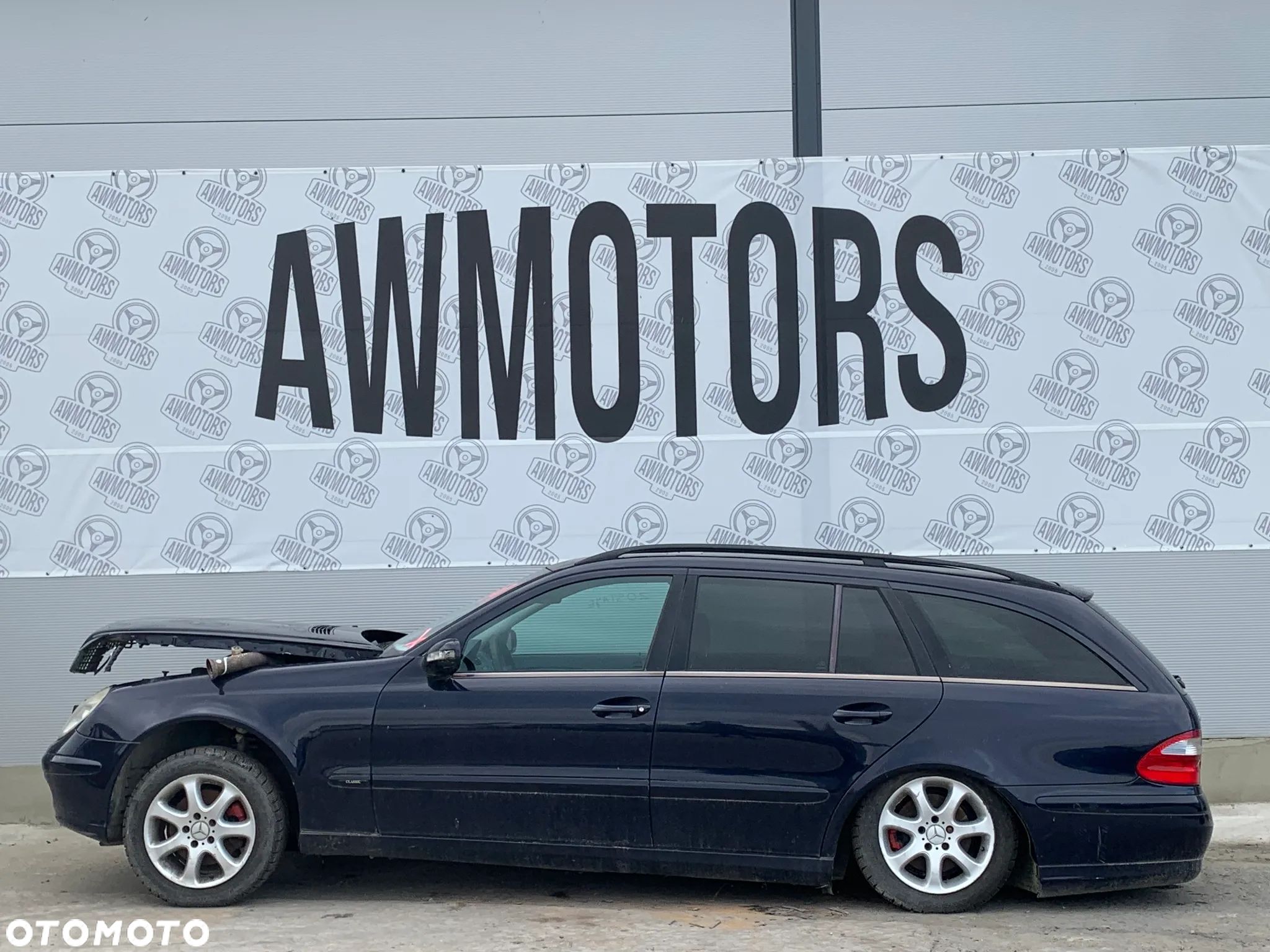 MERCEDES BENZ E KLASA KOMBI 2003 *SAMOCHÓD NA CZĘŚCI* 2087 MASKA LAMPA DRZWI LUSTERKO ZDERZAK GRILL BŁOTNIK KLAPA BELKA PRAWE LEWE PRZÓD TYŁ - 1