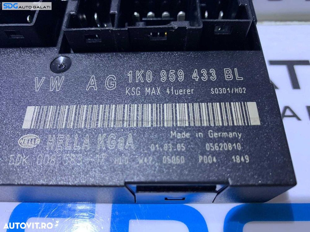 Unitate Modul Calculator Confort Comfort VW Golf 5 2004 - 2008 Cod 1K0959433BL [L3256] - 2