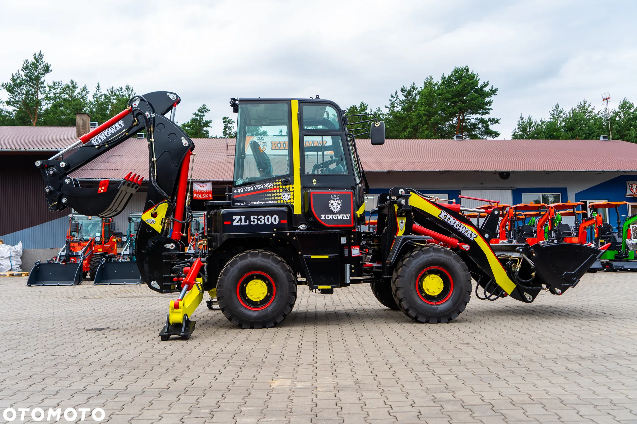 Kingway ZL 5300 silnik YANMAR - 7