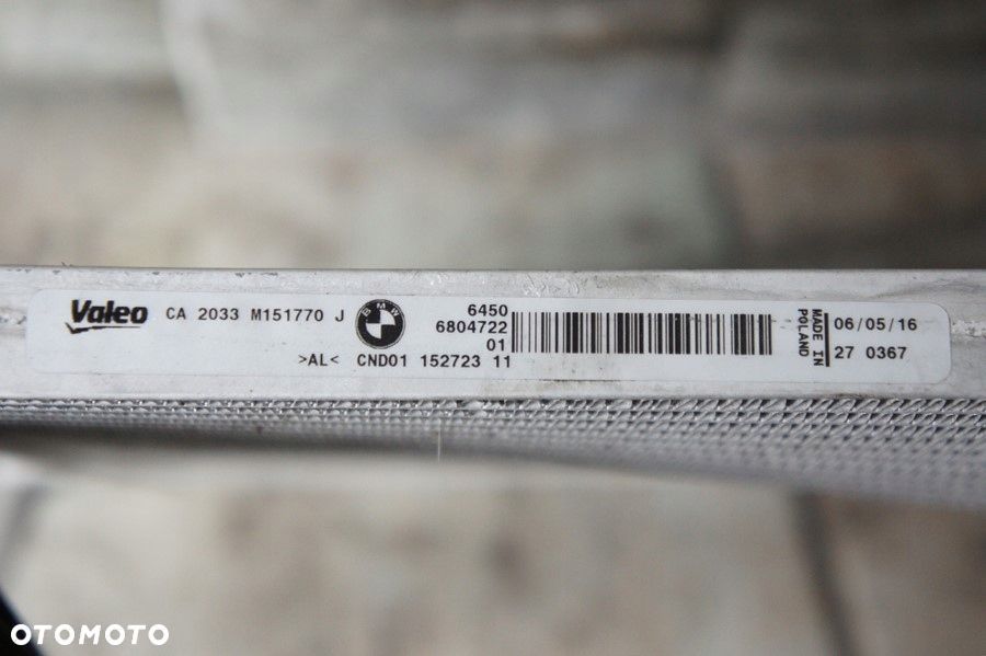 NR 249 Chłodnica Sprężarki BMW 4 F20,F30,F32 6804722 - 7