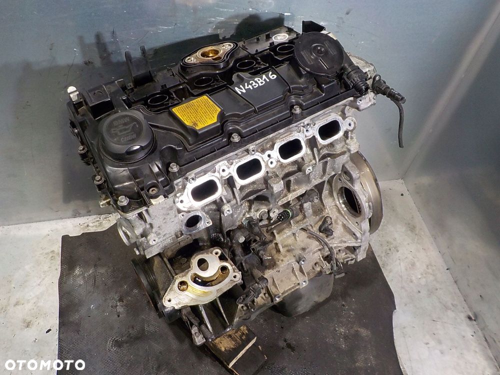 BMW E87 E90 E91 E92 1.6 16V 122KM SILNIK N43B16 PRZEBIEG 127 TYS - 1