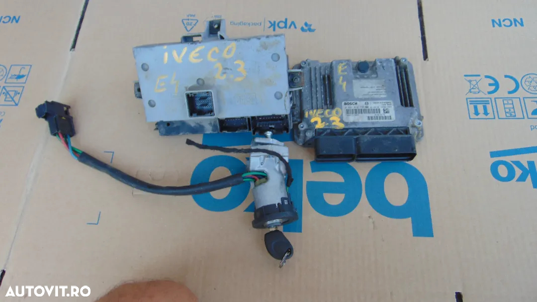 Kit pornire Iveco Daily 2.3 euro 4 ecu contact cheie imobilizator bsm - 4