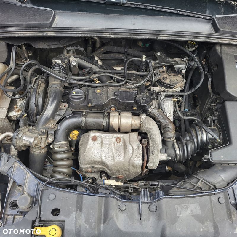FORD FOCUS MK3 1.6 TDCI KOMPLETNY SILNIK T1DB T3DB BEZ WTRYSKIWACZY - 1