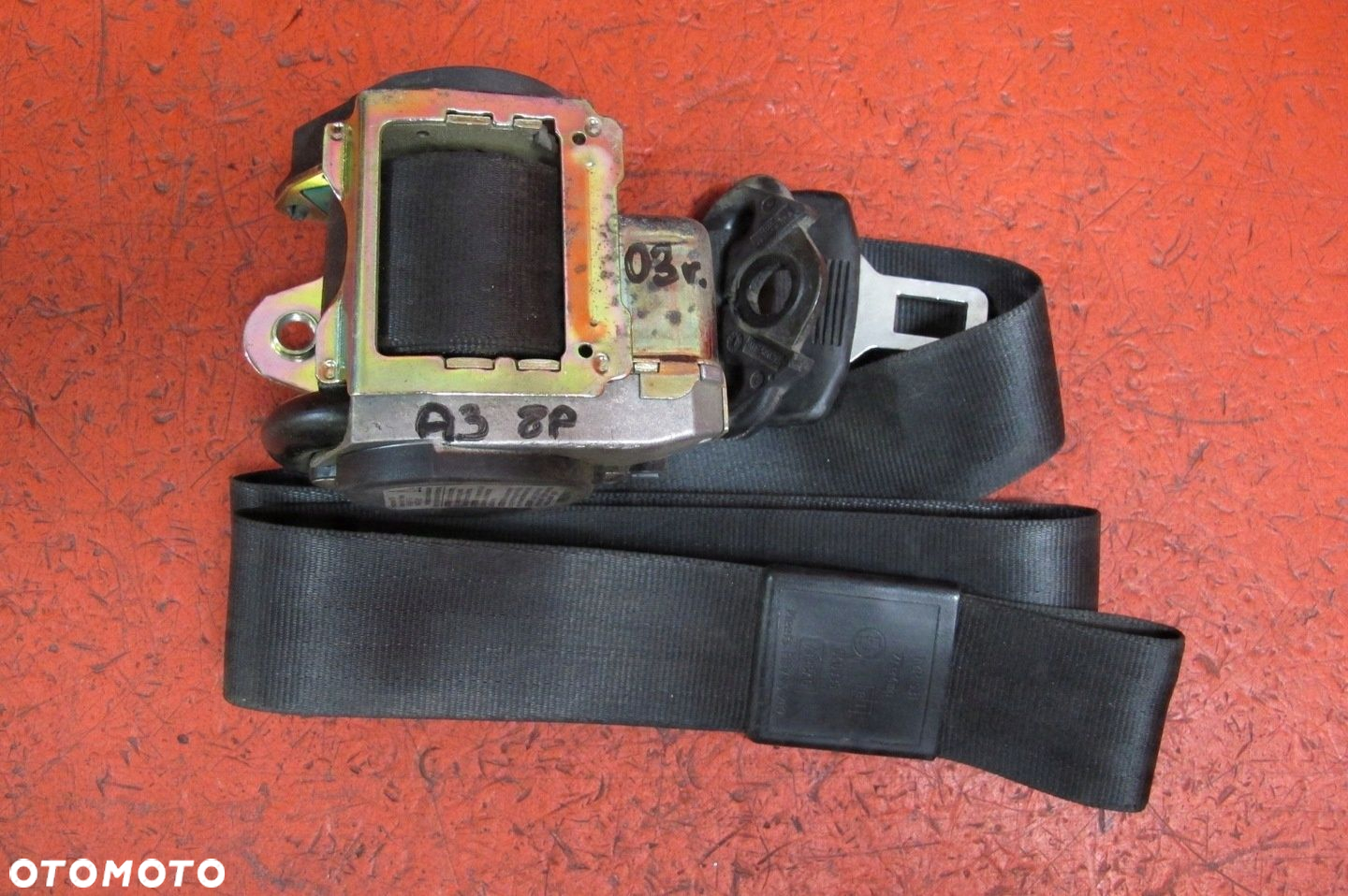 AUDI A3 8P 3 DRZWI DESKA KONSOLA KOKPIT PODUSZKI AIRBAG PASY SENSOR KOMPLET - 7