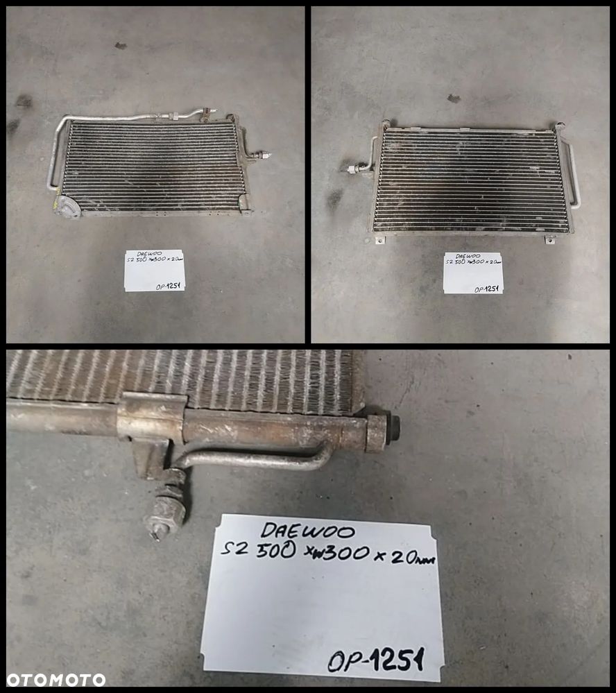 OPEL DAEWOO SAAB CHŁODNICA WODY AUKCJA NR2 - 22