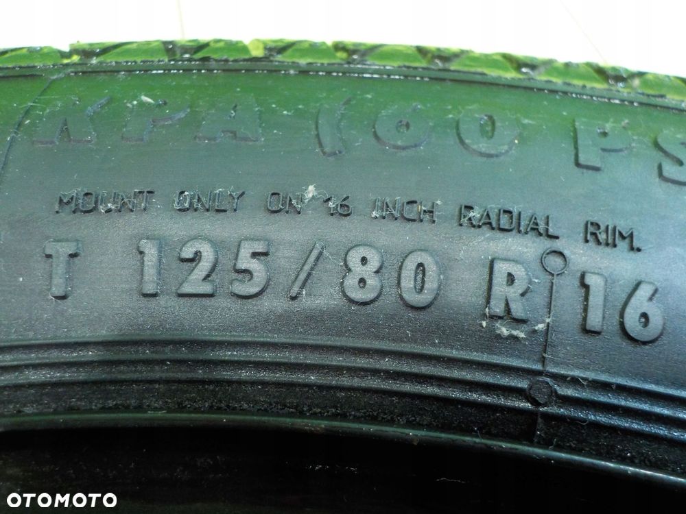INSIGNIA A kolo dojazdowe 125/80/16 5x120 - 4