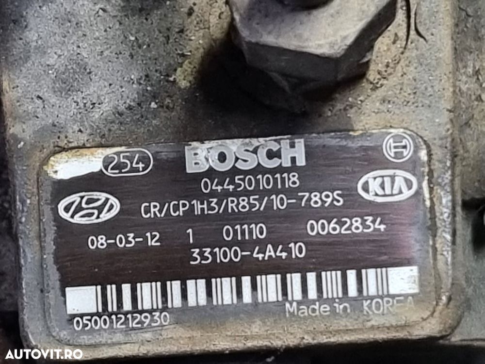 Motor Kia Sorento 2.5 Diesel 2006 - 2009 170CP Manuala D4CB Euro4 (1390) Diesel 4x4 CU ... - 5