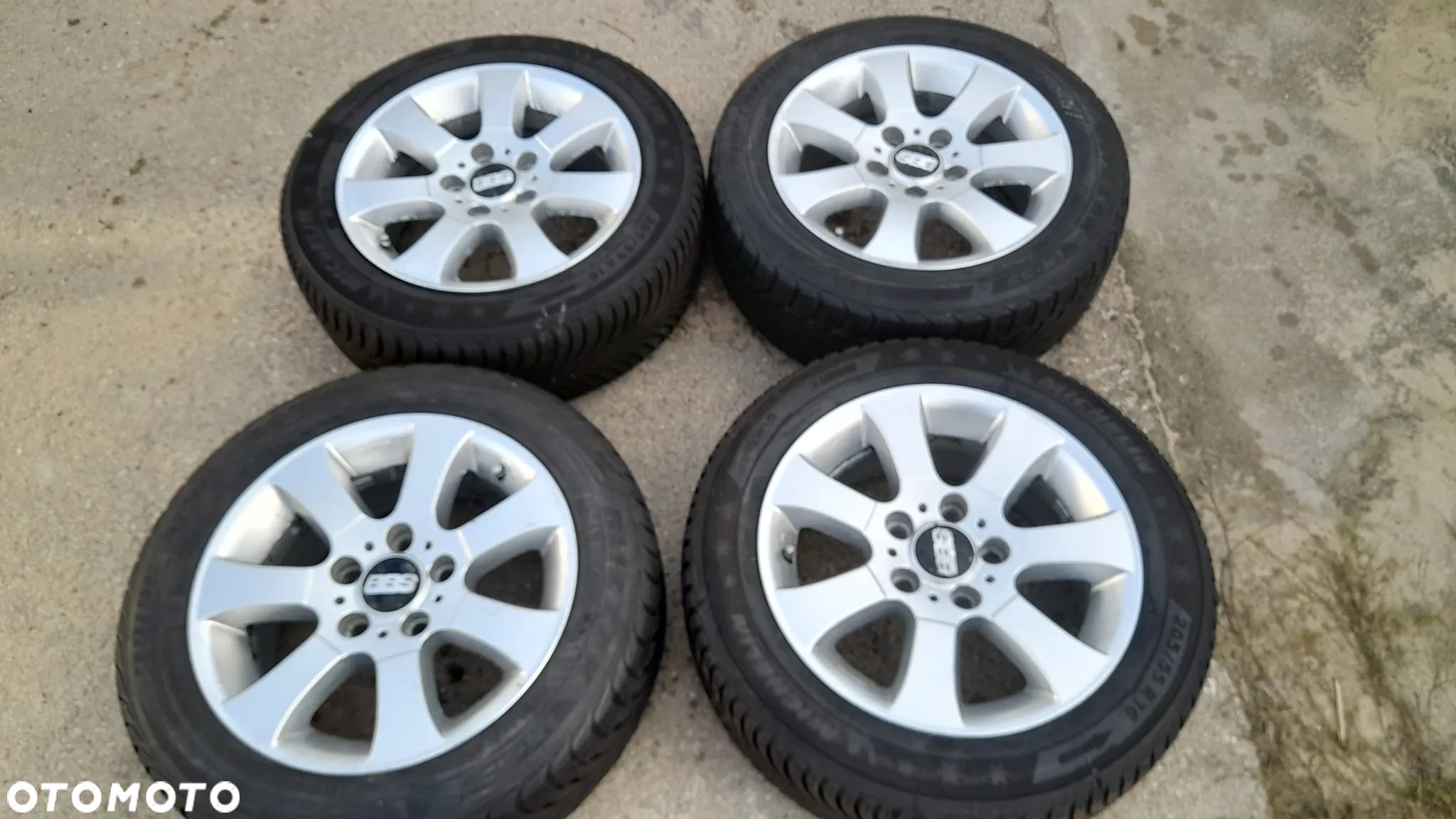 felgi bbs 7 16 et34 5x120 michelin 205 55 16 - 1