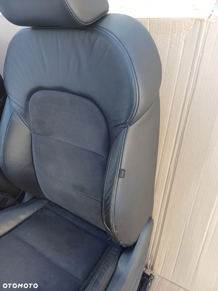 Fotele Skoda Superb 2 skóra alkantara grzane z pamieciami Kombi Europa - 23