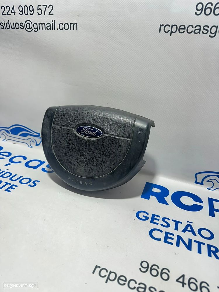 .Airbag Volante Guiador Original Ford Fiesta 5 5S6AA042B85AAZHHD 2002 - 2005 - 4