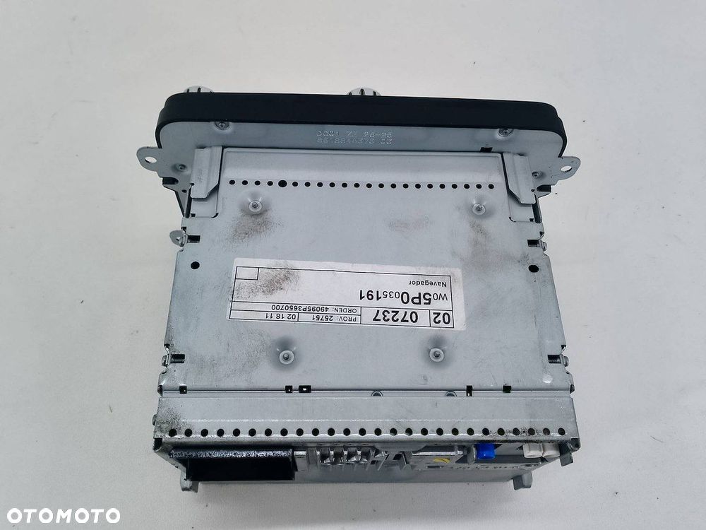 RADIO CD NAVI SEAT ALTEA XL 5P0035191C  RNS310 - 10