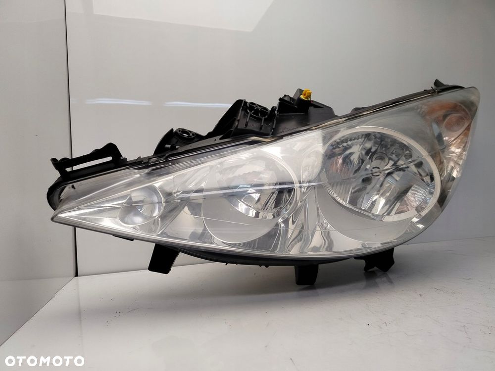 peugeot 207 reflektor lampa lewy przód lewa przednia - 4