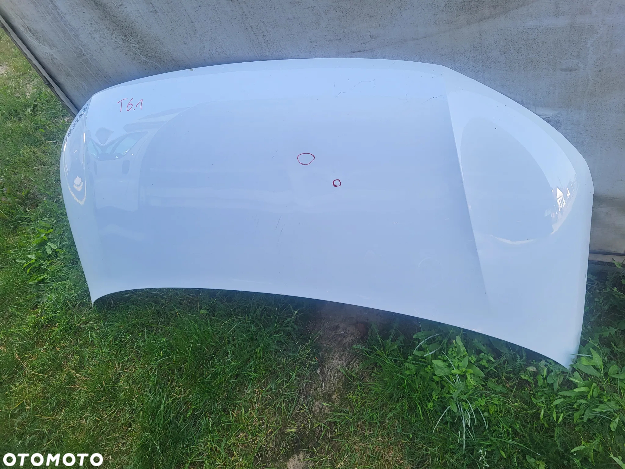 Maska Pokrywa silnika  VW T6 T6.1 BIAŁA - 7
