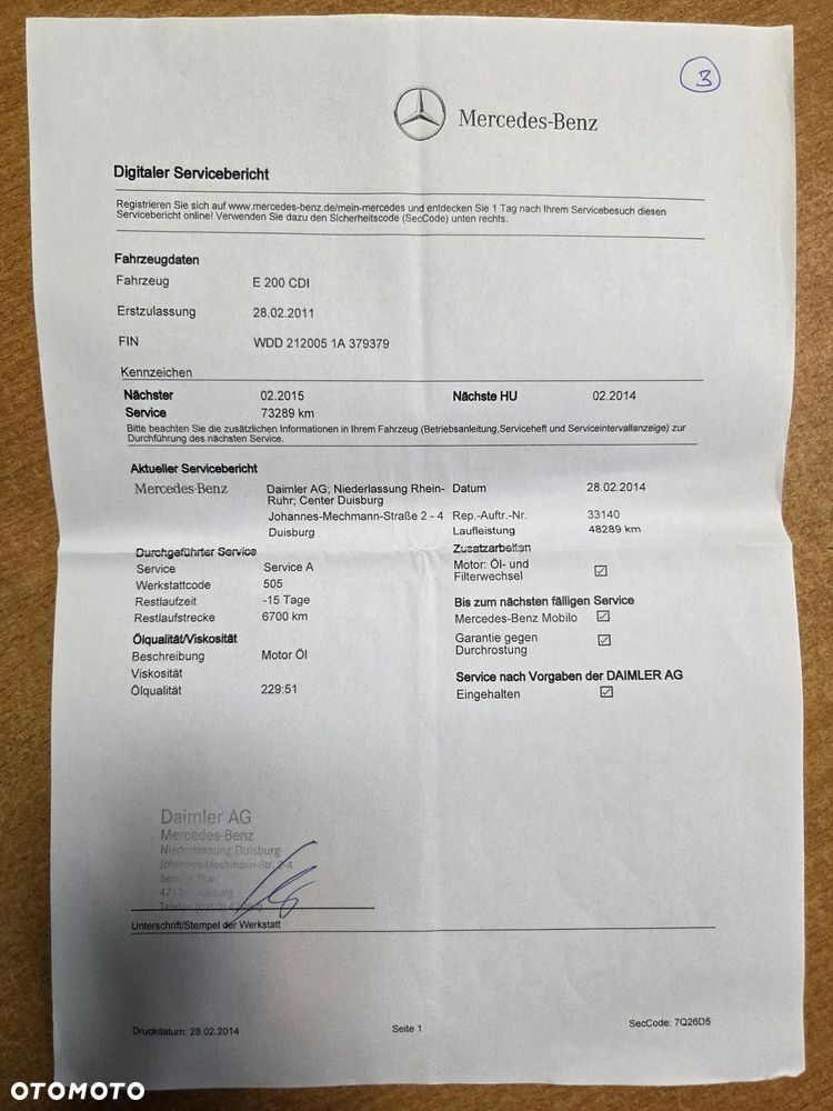 Mercedes-Benz Klasa E 200 CDI DPF BlueEFFICIENCY - 36