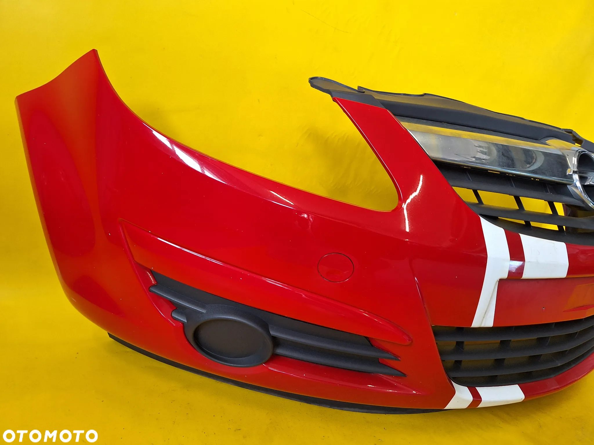 ZDERZAK PRZÓD PRZEDNI OPEL CORSA D 06-11 LAK:Z547 NR404 - 4