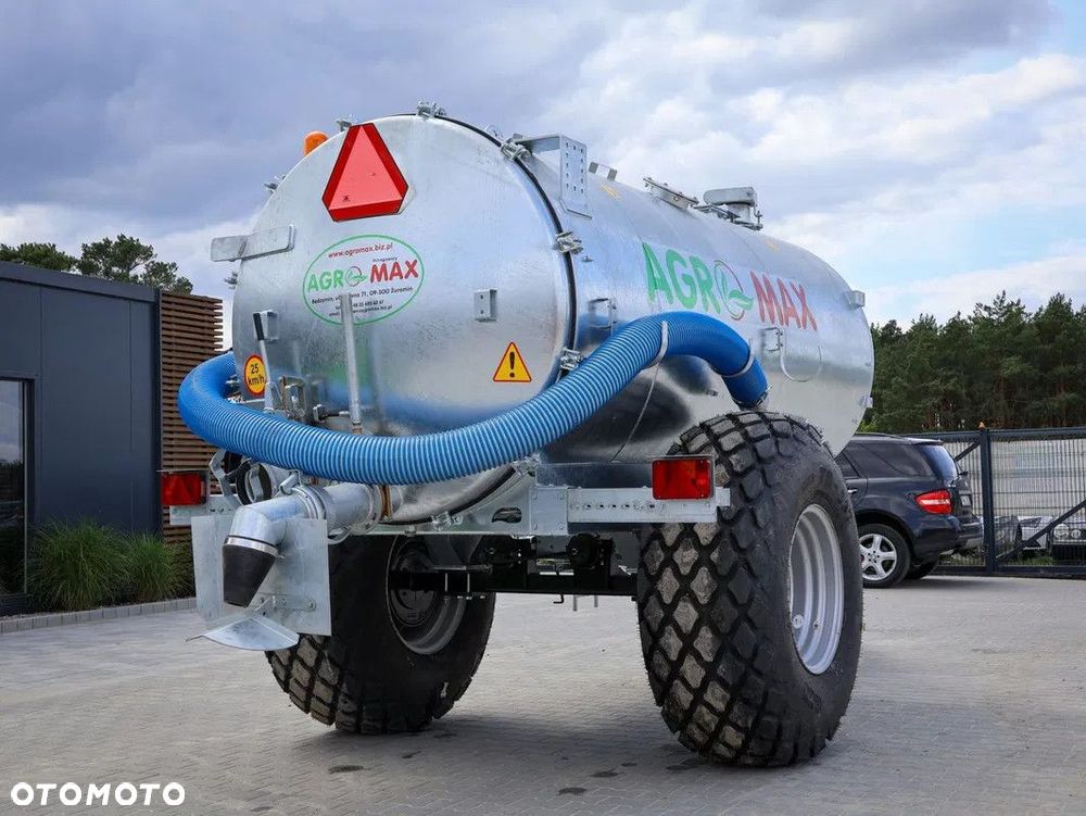 WYPRZEDAŻ - WÓZ ASENIZACYJNY Beczkowóz Beczka 8000L AGRO-MAX - OD RĘKI - 6