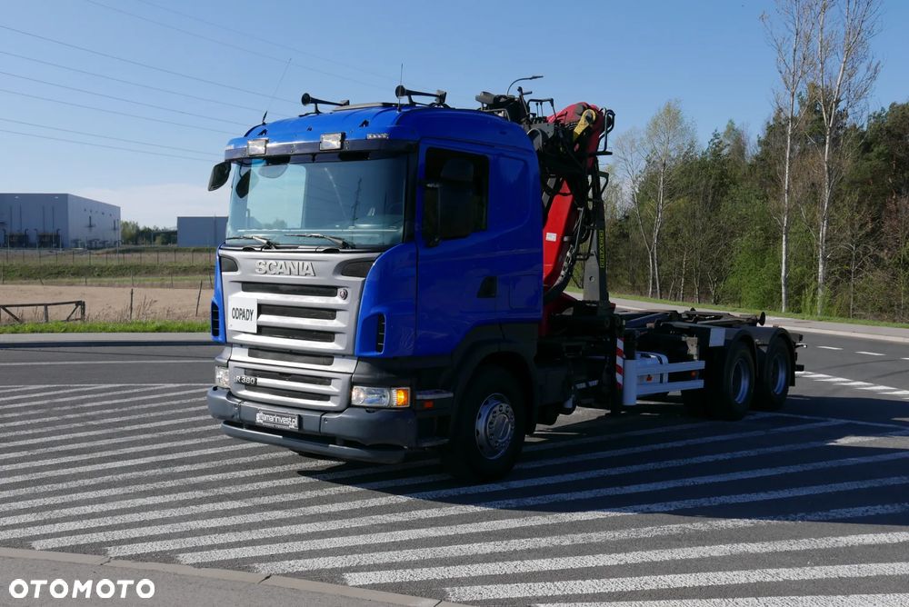 Scania SCANIA R380 6X4 HAKOWIEC Z HDS PALFINGER - 35