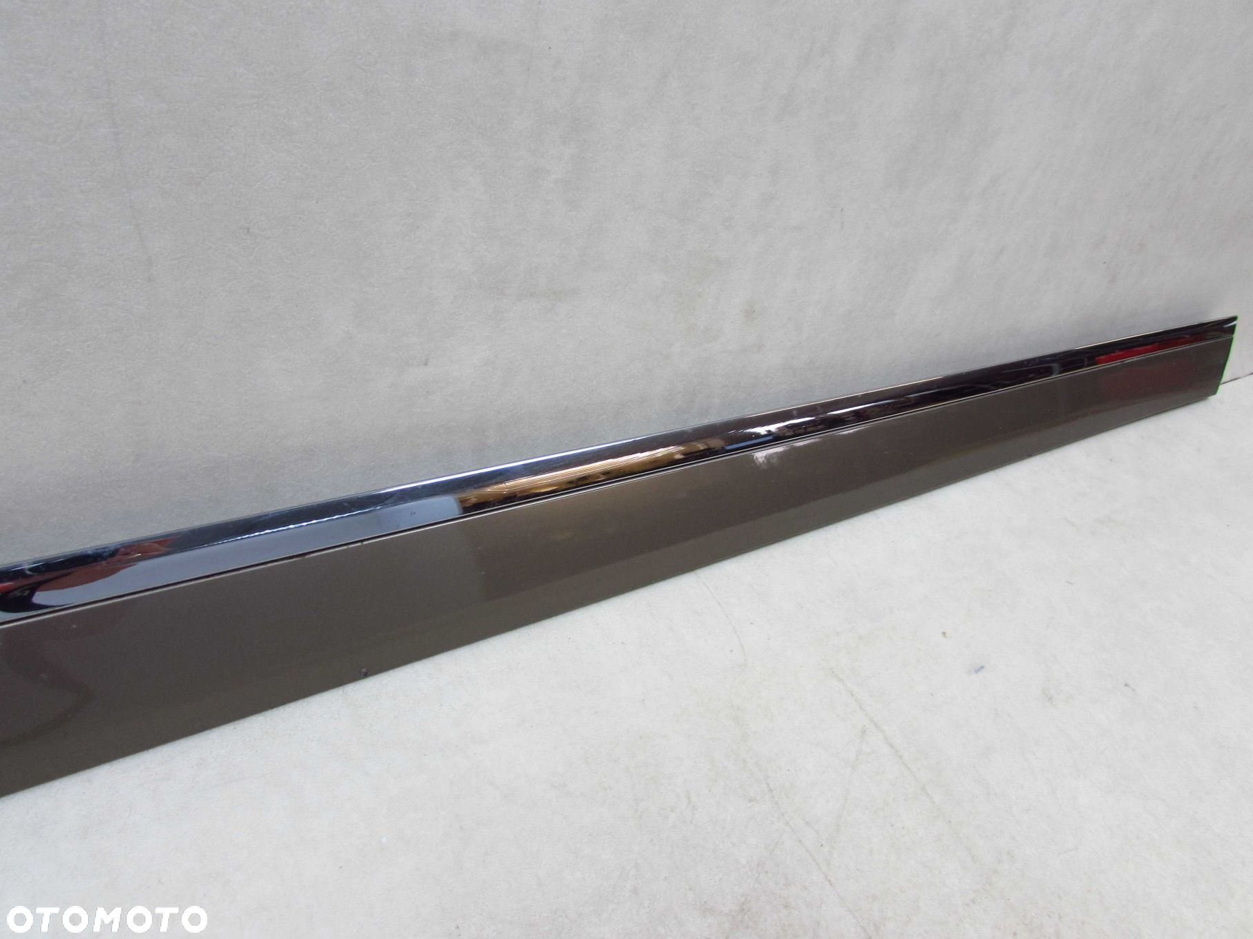 AUDI A6 C6 LIFT 09-11 LISTWA DOLNA DRZWI PRZOD PRAWA LY1Q 4F0853960 CHROM - 5