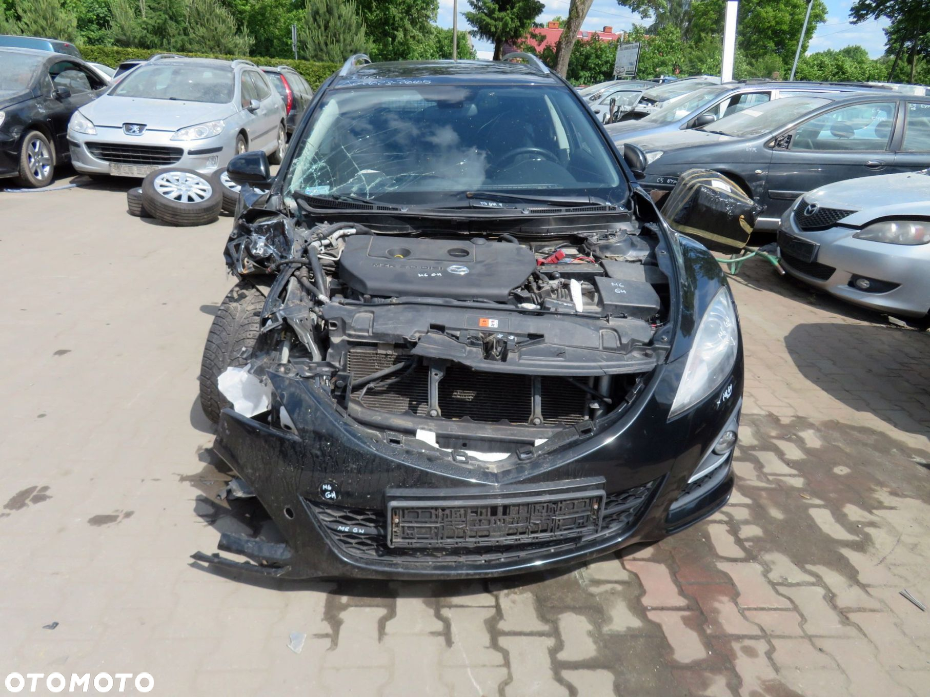 MAZDA 6 II GH LIFT KOMBI 2010 16W 2.0 16V LF-DE 155KM G611 CZARNY na części - 8